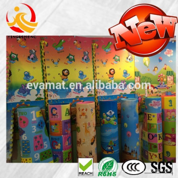 venta caliente Kids kindergarten ecológico alfombra de PVC
